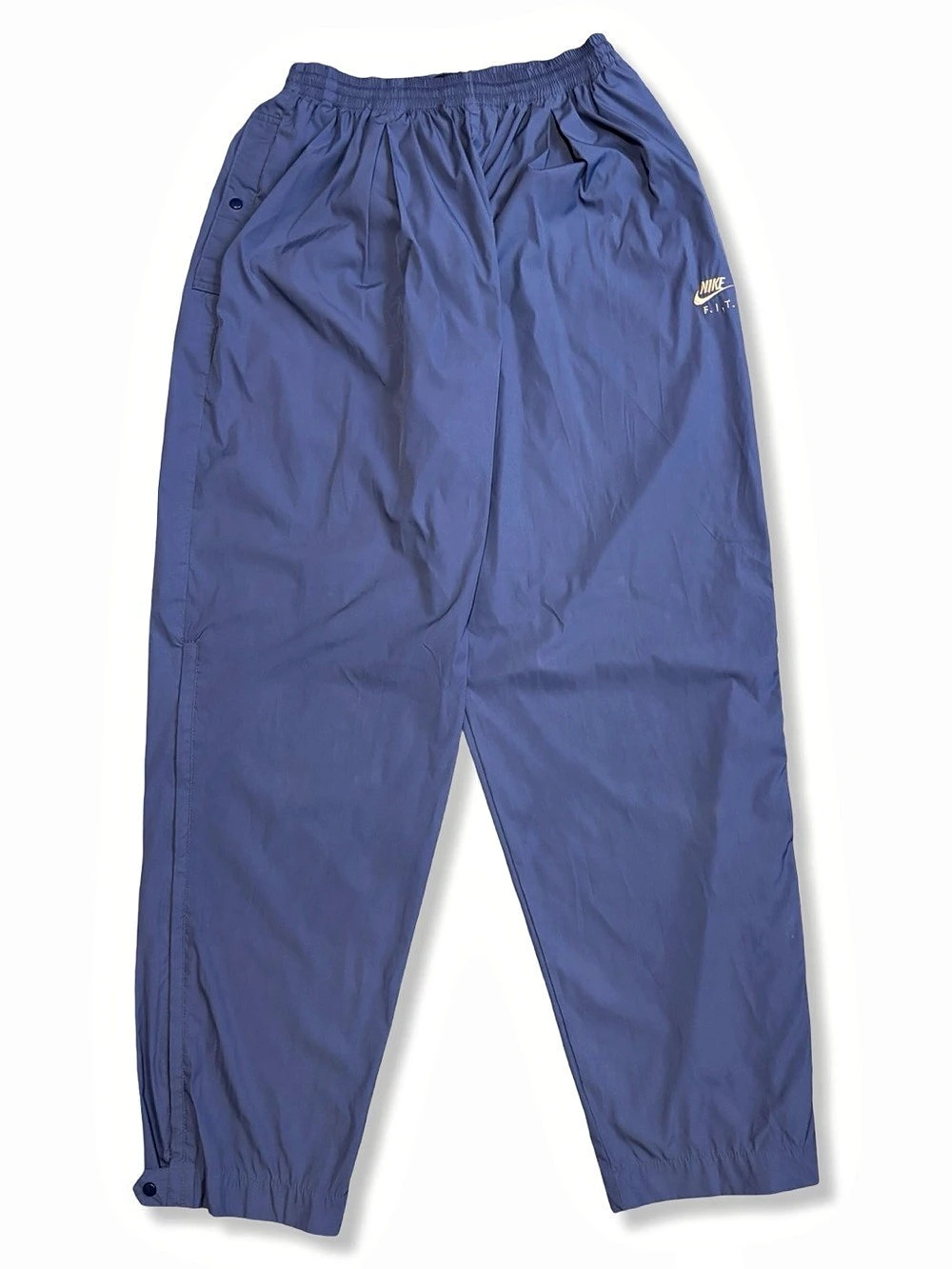Vintage Nike F.I.T Golf Wind Pants Blue Large